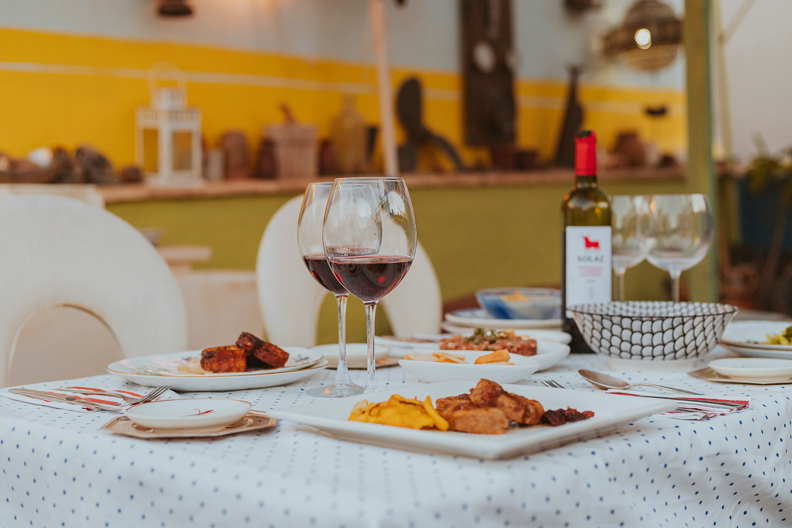 Indulge in the flavors of Malaga on Nacho's fantastic terrace