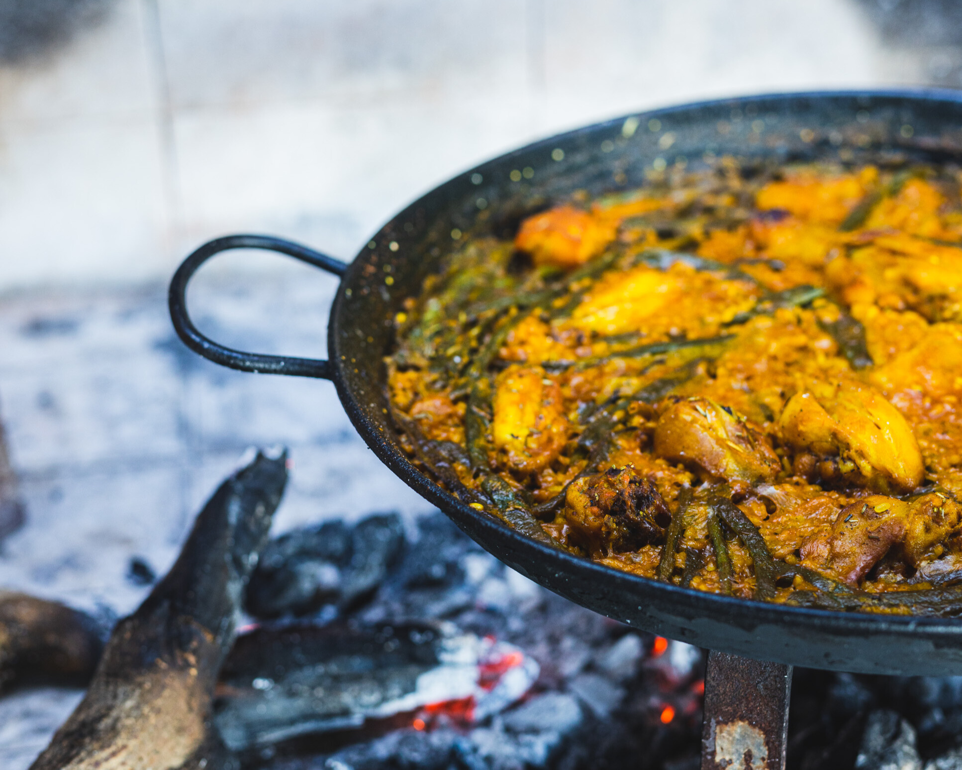 Authentic Wood-fired Paella