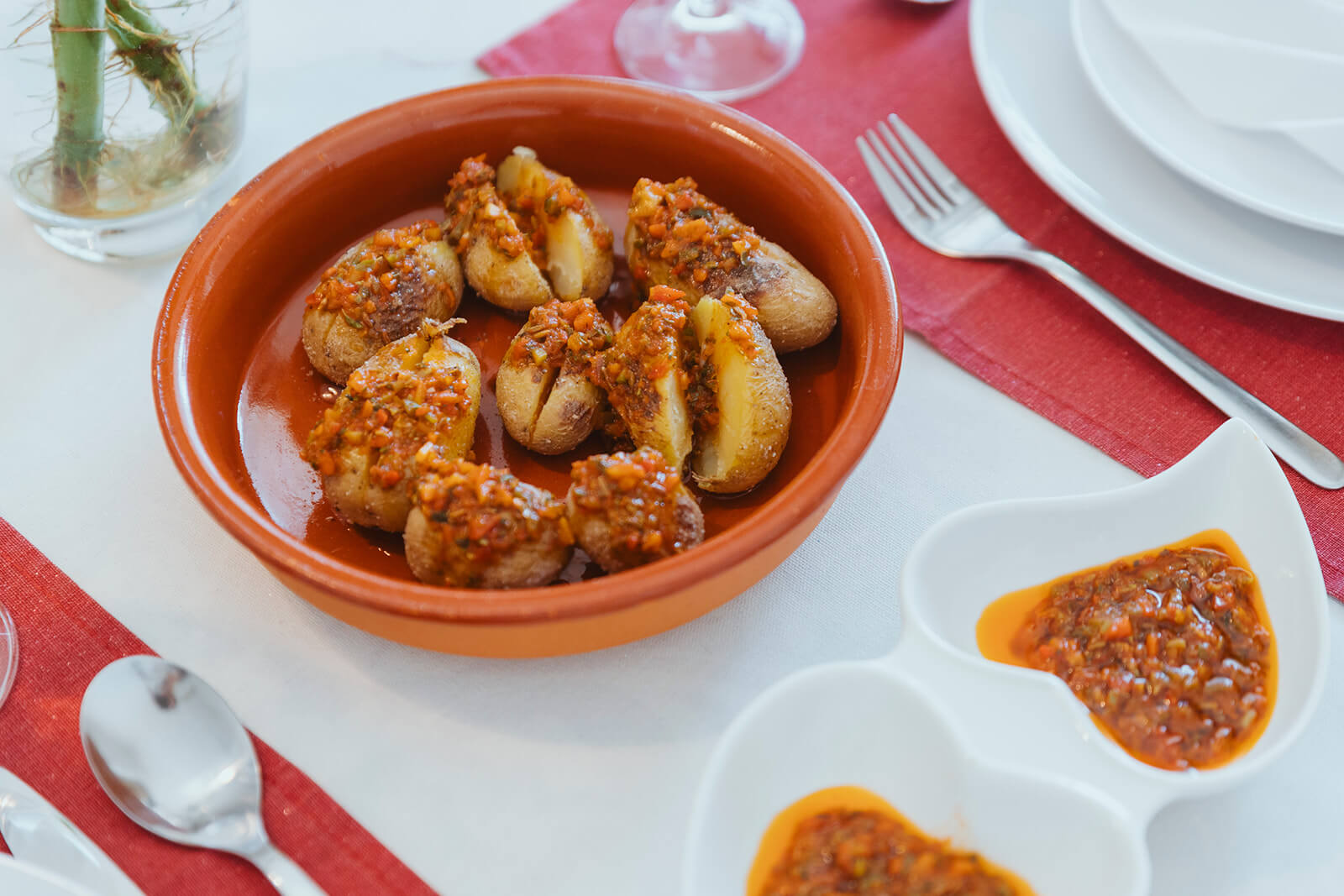 Very special patatas bravas.