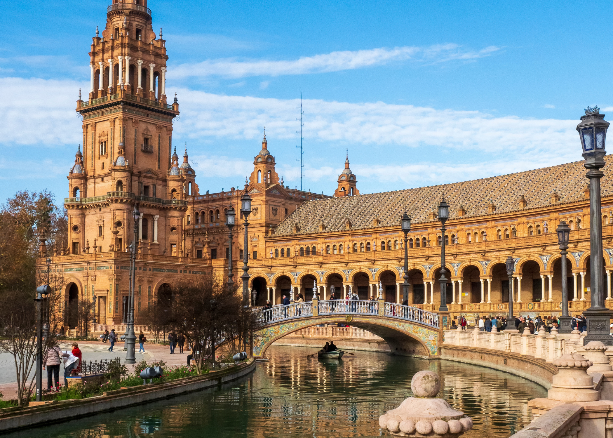 The wonderful Plaza de España