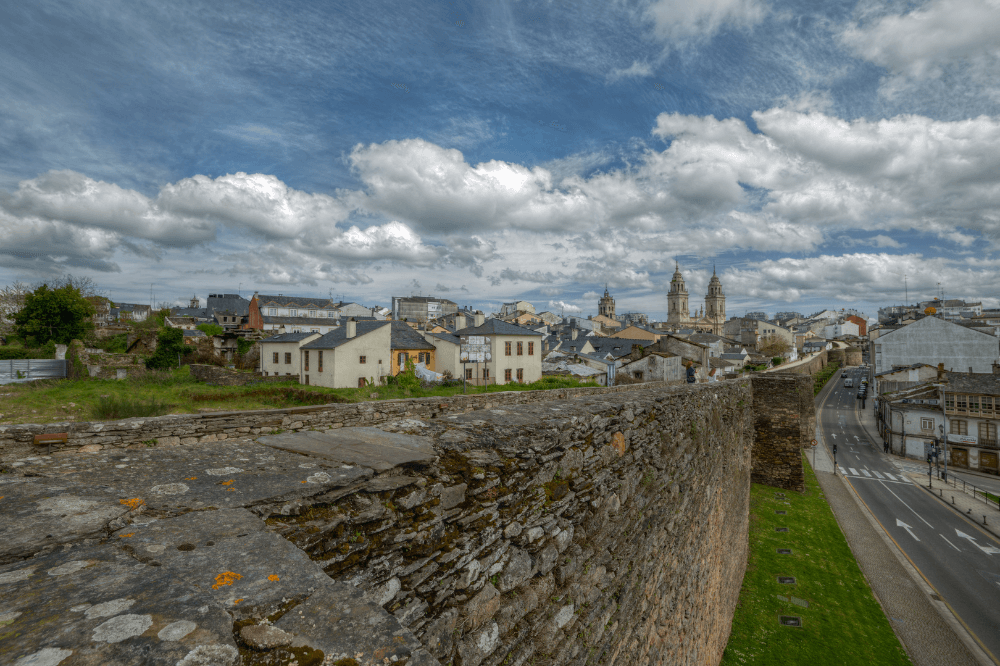The Wall of Lugo (Lucus Augusti, Galicia)